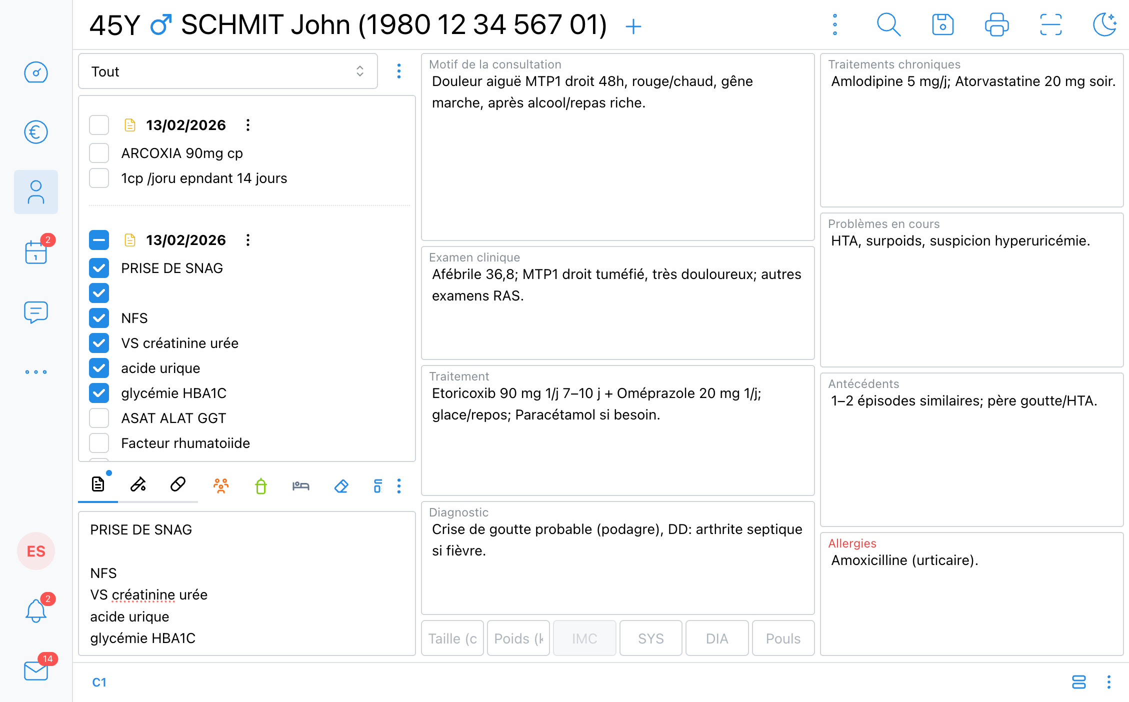 Interface Lux.Doctor